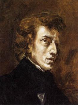 Eugene Delacroix : Frederic Chopin